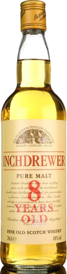 Inchdrewer 8yo Pure Malt Fine Old Scotch Whisky 40% 700ml