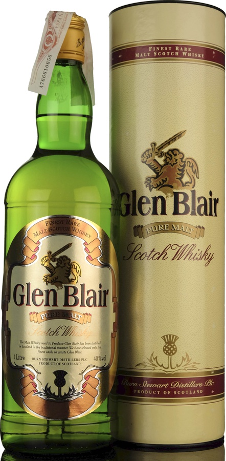 Glen Blair Pure Malt Scotch Whisky BSD 40% 1000ml