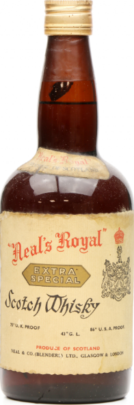 Neal's Royal Extra Special Scotch Whisky Callegari Import 43% 750ml