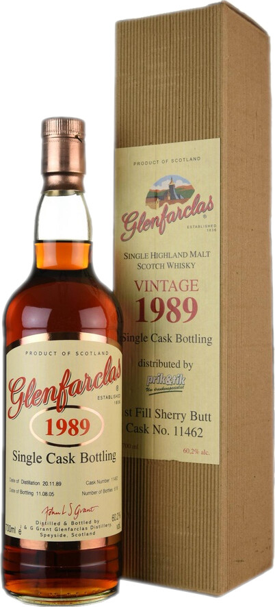 Glenfarclas 1980 Single Cask Bottling #3164 The Malt Whisky Society of Australia 48.7% 700ml