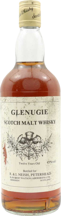 Glenugie RW Scotch Malt Whisky 12yo 43% 750ml
