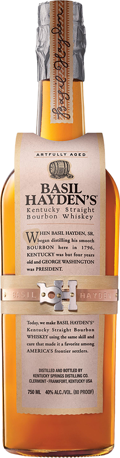 Basil Hayden's Artfully Aged Kentucky Straight Bourbon Whisky 40% 750ml
