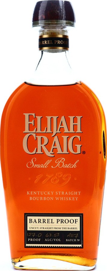 Elijah Craig Barrel Proof Release #13 Batch A117 63.5% 750ml