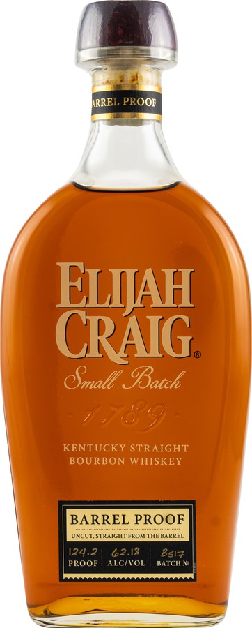 Elijah Craig Barrel Proof Release #14 Batch B517 62.1% 750ml