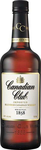 Canadian Club Original 1858 Imported Blended Canadian Whisky 40% 700ml