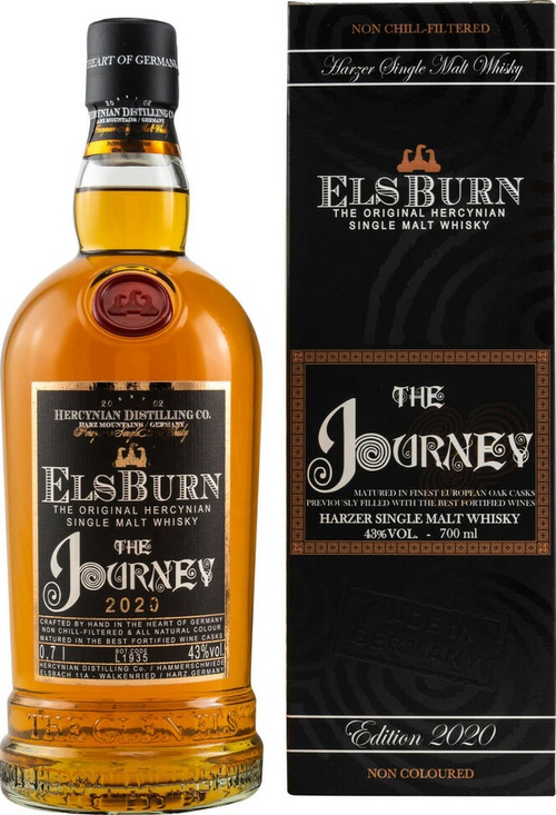 ElsBurn The Journey Edition 2020 Fortified Wine Casks 43% 700ml
