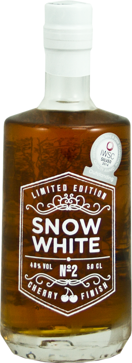 Santis Malt Snow White #2 Limited Winter Edition Beer Cask and Cherry Finish 48% 500ml