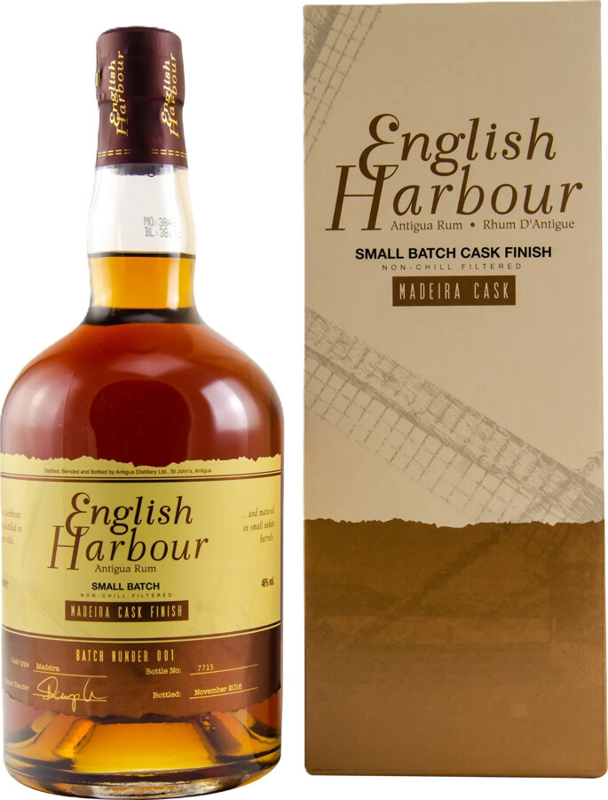 English Harbour Madeira Cask Finish Batch #1 46% 700ml