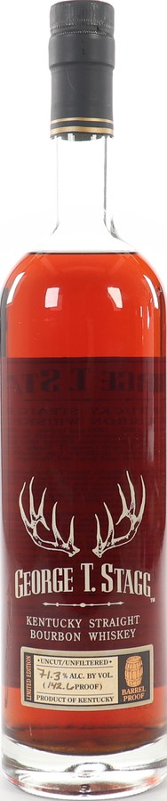 George T. Stagg Barrel Proof Limited Edition 142.6 Proof 71.3% 750ml