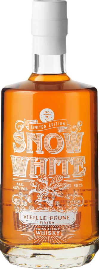 Santis Malt Snow White #3 Limited Winter Edition Vielle Prune Cask Finish 48% 500ml