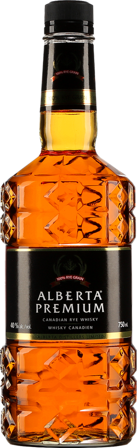 Alberta Premium Canadian Rye Whisky 40% 750ml