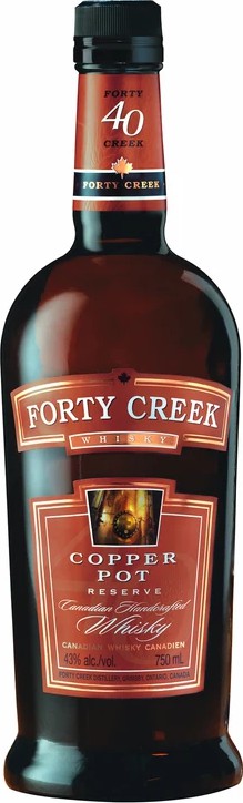 Forty Creek Copper Pot Reserve White Oak Barrels 43% 750ml