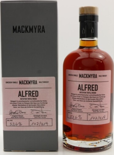 Mackmyra Alfred 53.6% 500ml