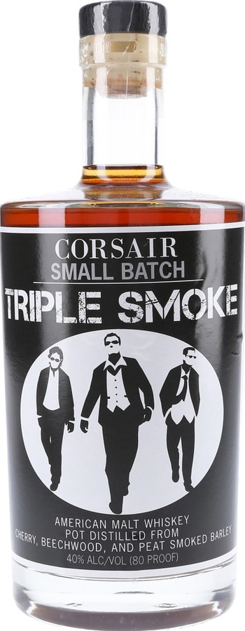 Corsair Artisan Distillery Triple Smoke Small Batch New Charred American Oak 40% 750ml