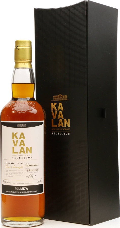 Kavalan Selection Brandy Cask A090714003 LMDW 59.4% 700ml