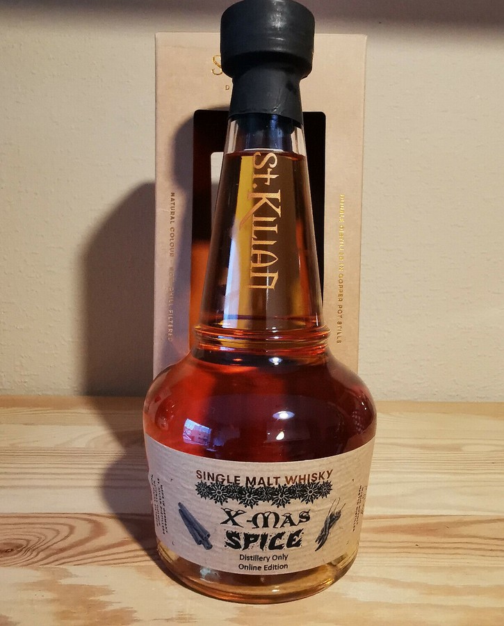 St. Kilian 2016 2017x -Mas Spice Distillery Only Online Edition AWE Char#4 ex-Rum ex-Bourbon 3277 / 1475 53.3% 500ml