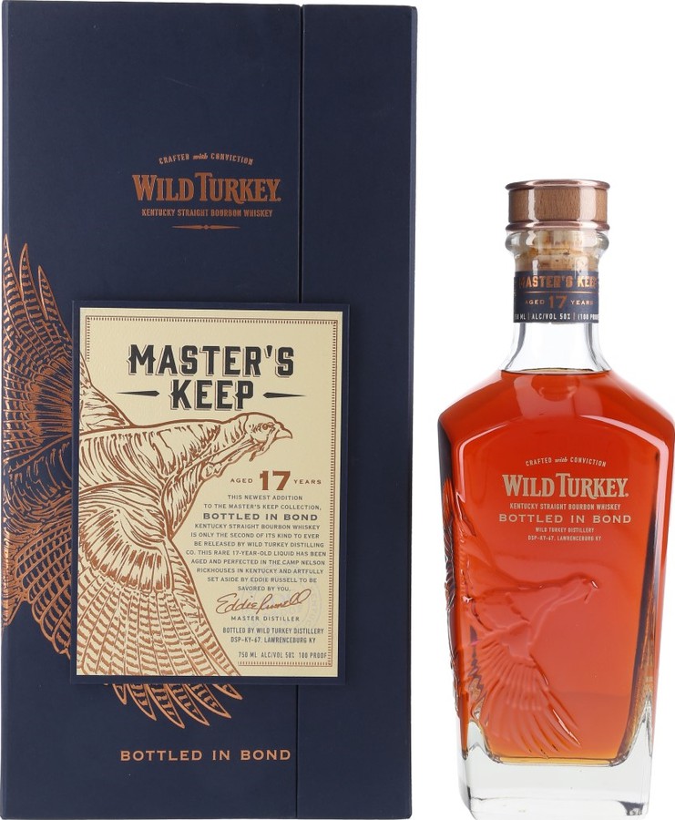 Wild Turkey 17yo Master's Keep Bottled in Bond 50% 750ml