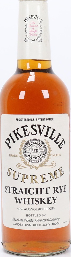 Pikesville Supreme Straight Rye Whisky 40% 750ml