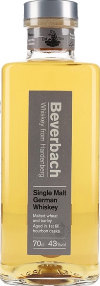 Beverbach Single Malt German Whisky ex-Bourbon & ex-Brandy oak 43% 700ml