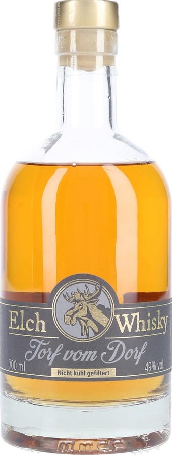 Elch Whisky Torf vom Dorf 1. edition 49% 700ml