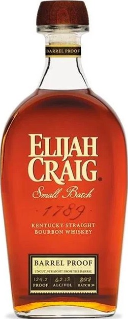 Elijah Craig Barrel Proof Release #19 Straight Kentucky Bourbon Whisky Charred New American Oak Batch C919 68.4% 750ml