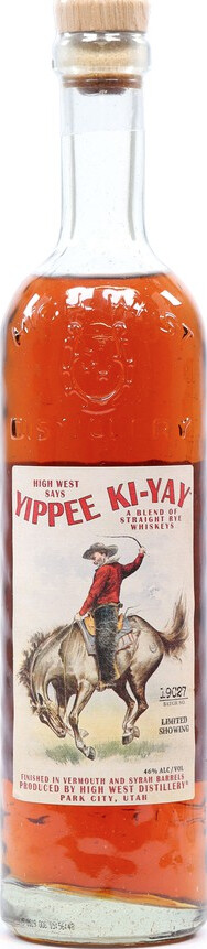 High West Yippee Ki-Yay Limited Showing Batch No.19C27 46% 750ml