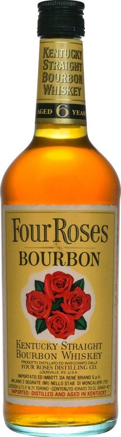 Four Roses 6yo Bourbon New Oak 40% 700ml