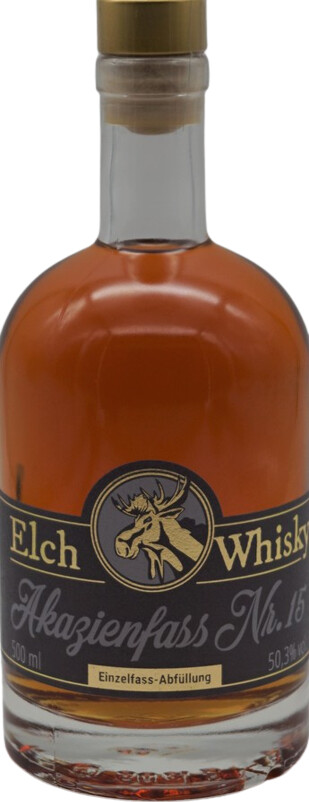 Elch Whisky Akazienfass Nr. 15 Akazienholz 50.3% 500ml