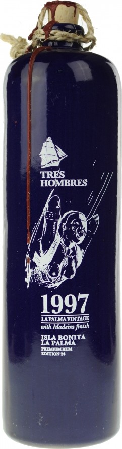 Tres Hombres 1997 Edition 24 La Palma Madeira Finish 50% 1000ml