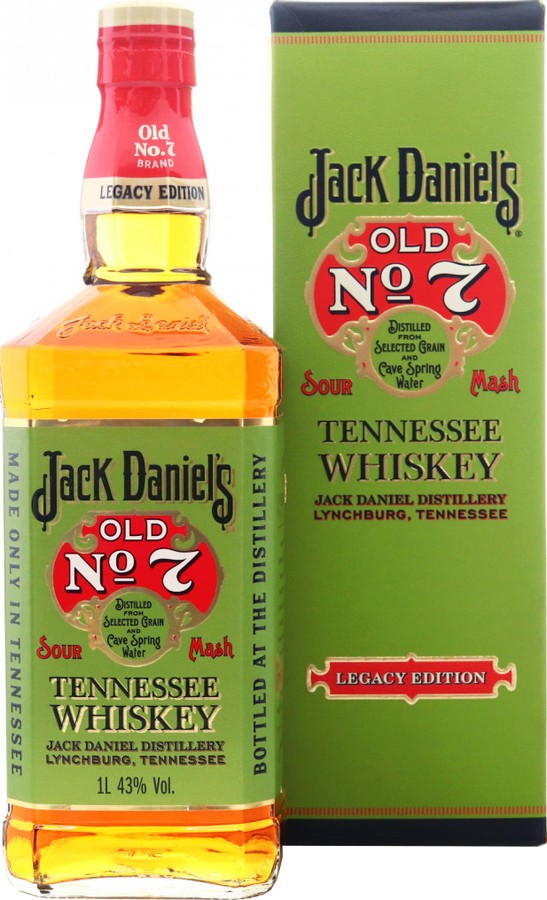 Jack Daniel's Old #7 Legacy Edition #1 43% 1000ml