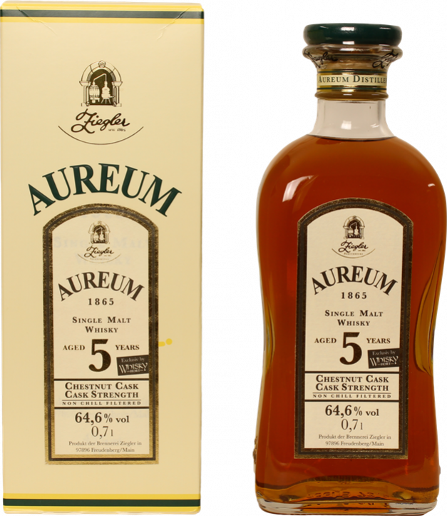 Aureum 1865 5yo Chestnut Cask Whiskyhort 64.6% 700ml