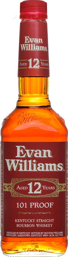 Evan Williams 12yo 101 Proof 50.5% 750ml