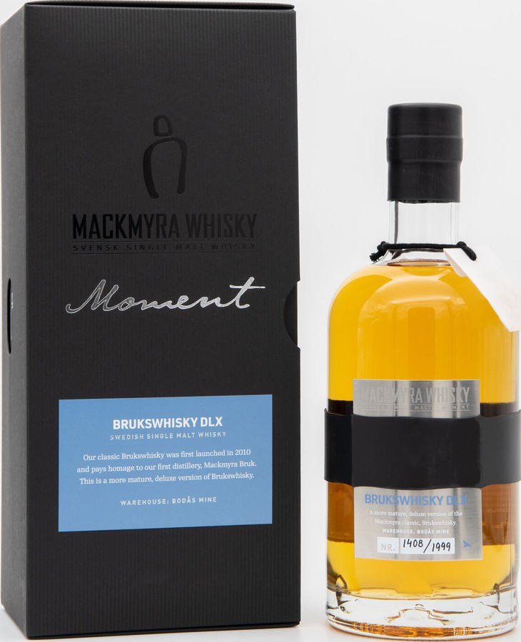 Mackmyra Moment Brukswhisky DLX Bourbon Oloroso Swedish Oak 46.6% 700ml