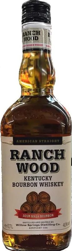Ranch Wood Kentucky Bourbon Whisky 40% 700ml