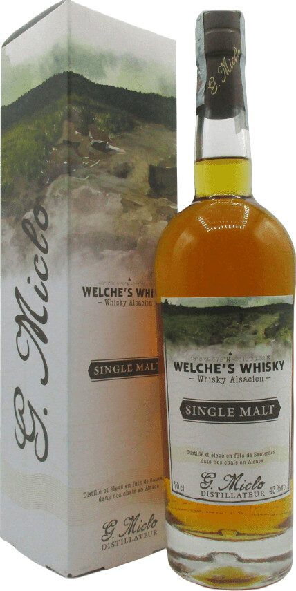 Welche's Whisky Single Malt Ex-Sauternes Wine Casks 43% 700ml