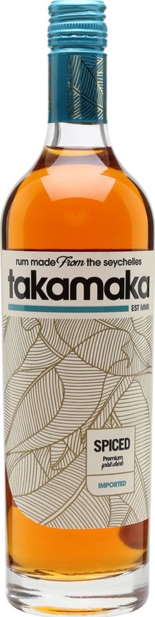 Takamaka Spiced 38% Radar Spirit - 700ml