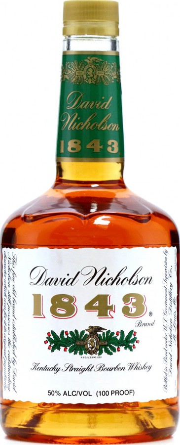 David Nicholson 7yo Kentucky Straight Bourbon Whisky New American Oak Barrels 50% 750ml