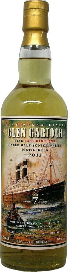 Glen Garioch 2011 JW Great Ocean Liners Bourbon Cask #061 The Whisky Fair Switzerland Luzern 2019 56% 700ml