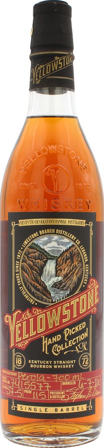Yellowstone 2016 Hand Picked Collection #7415577 Perola 57.5% 700ml
