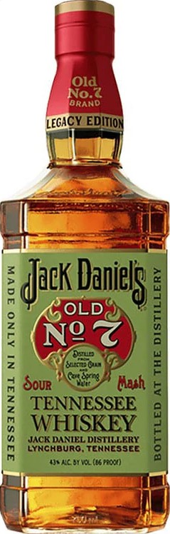 Jack Daniel's Old #7 Legacy Edition #1 43% 750ml