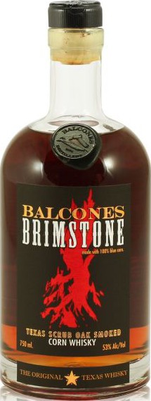 Balcones Brimstone Texas Scrub Oak Smoked BRM 15-6 53% 700ml