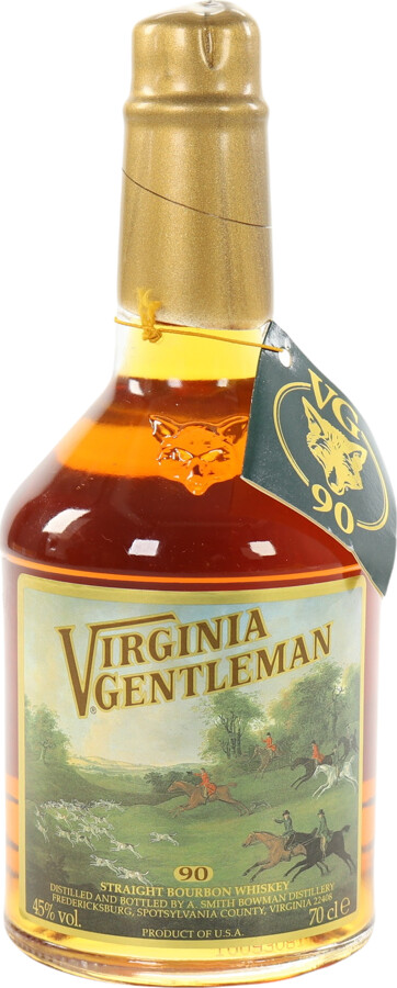 Virginia Gentleman Straight Bourbon Whisky 90 proof 45% 700ml
