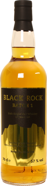 Black Rock 10yo IW Batch 1 Bourbon Cask Irish-Whiskeys.de 57% 700ml