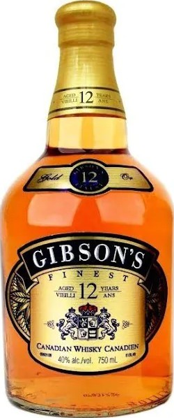 Gibson's Finest 12yo Ex-Bourbon and New Oak 40% 750ml