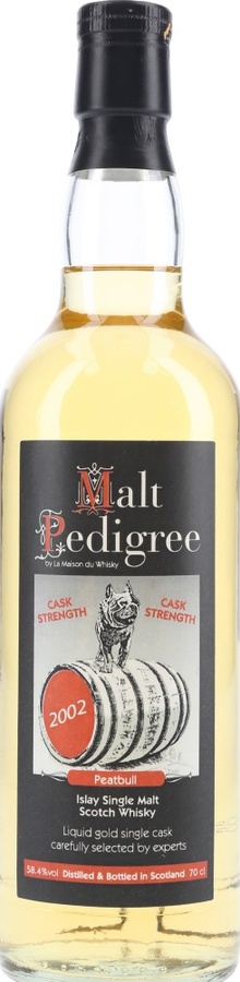 Malt Pedigree 2002 LMDW Peatbull Islay Single Malt 58.4% 700ml