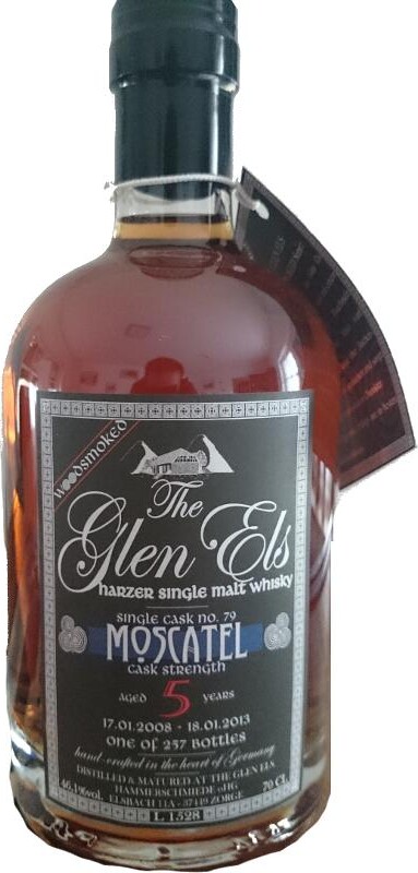 Glen Els 2008 Woodsmoked Moscatel #146 46% 700ml