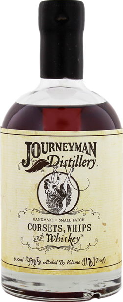 Journeyman Distillery Corsets Whips and Whisky Small Batch 59.05% 500ml