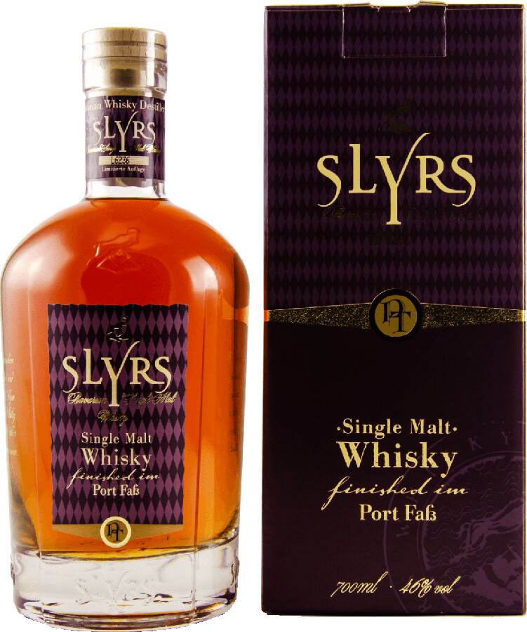 Slyrs Port Fass Bavarian Single Malt Whisky Portcask 46% 700ml