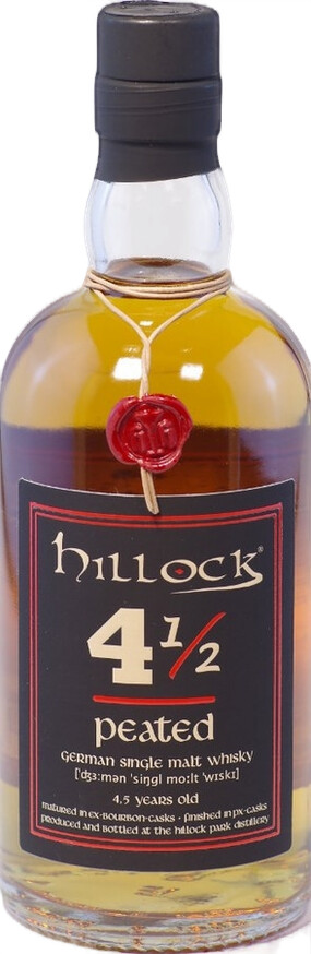 Hillock 4 1/2 Peated Ex-Bourbon PX Cask Finish 46.3% 500ml