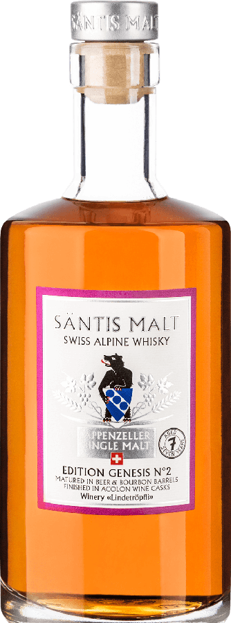 Santis Malt Edition Genesis #2 Finished in Acolon Wine Casks 48.5% 500ml